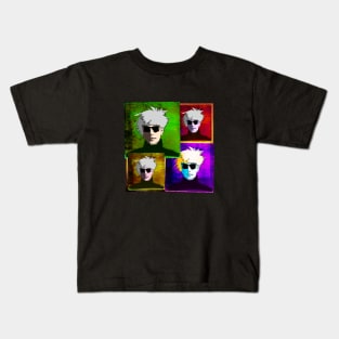 ANDY WARHOL COLLAGE - AMERICAN POP ARTIST Kids T-Shirt